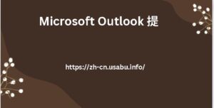 Microsoft Outlook 提