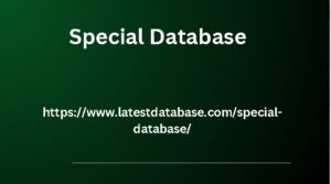 Special Database