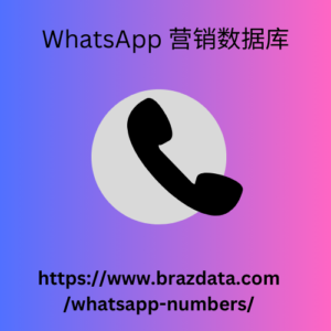 WhatsApp 营销数据库