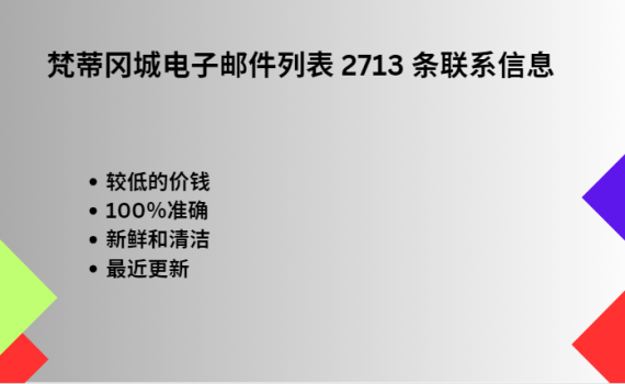 梵蒂冈城电子邮件列表 2713 条联系信息